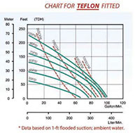 T-40 1-1/2 Inch Teflon Seal Air-Operated Diaphragm Pump